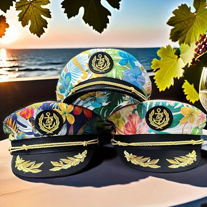 Campfire Cooking In Another World With My Absurd Skill - Topi Angkatan Laut Bordir Motif Burning