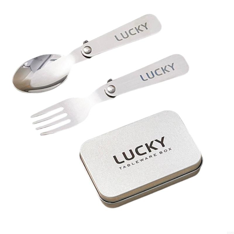 Camping Cooking Box Set - Set Peralatan Makan Berkemah Lipat Luar