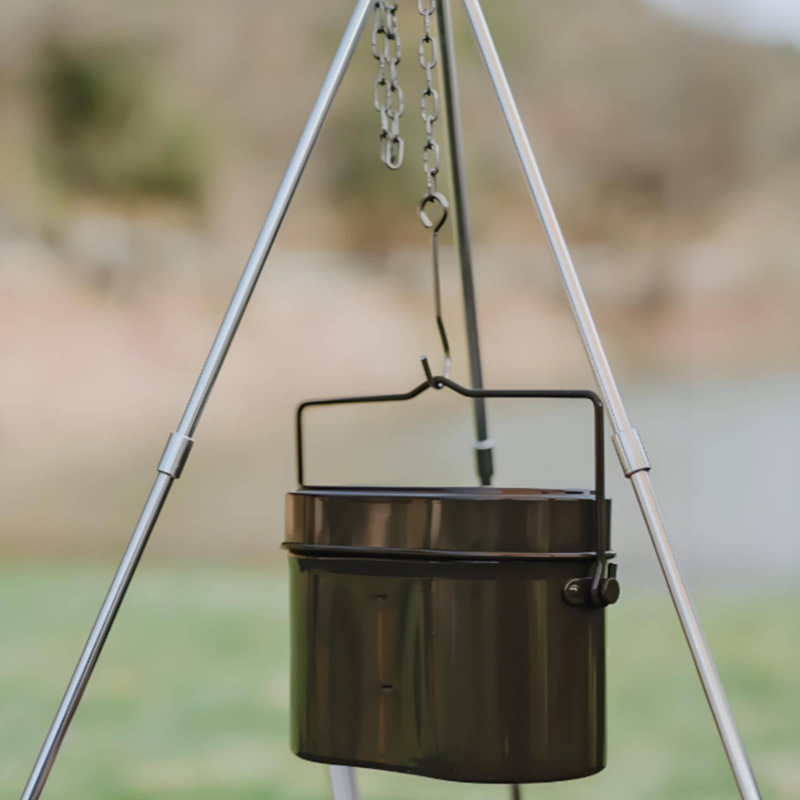 Camping Cooking Box Set - Peralatan Masak Desain Jerman Multi-Fungsi 3