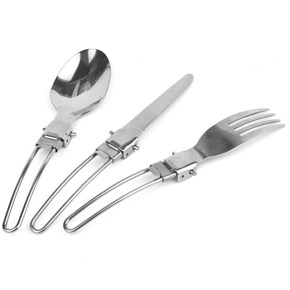 Camping Cooking Box Set - 3 in 1 Kotak Makan Aluminium