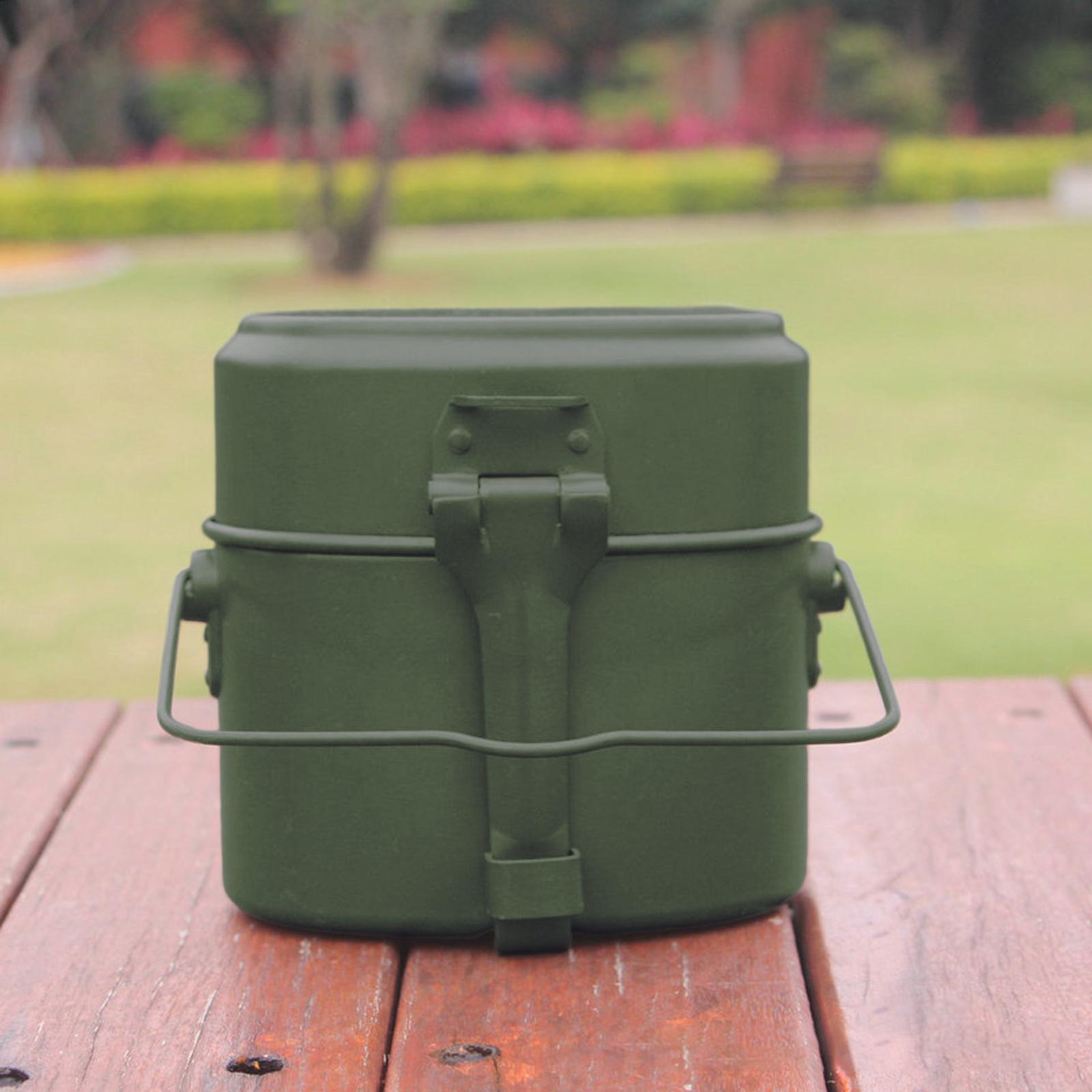 Camping Cooking Box Set - Set Panci Masak Luar Ruangan Kotak