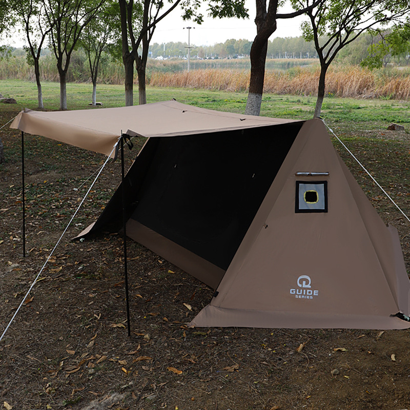 Camping Cooking Awning - Tenda Kemah Outdoor Double Peaks Canopy