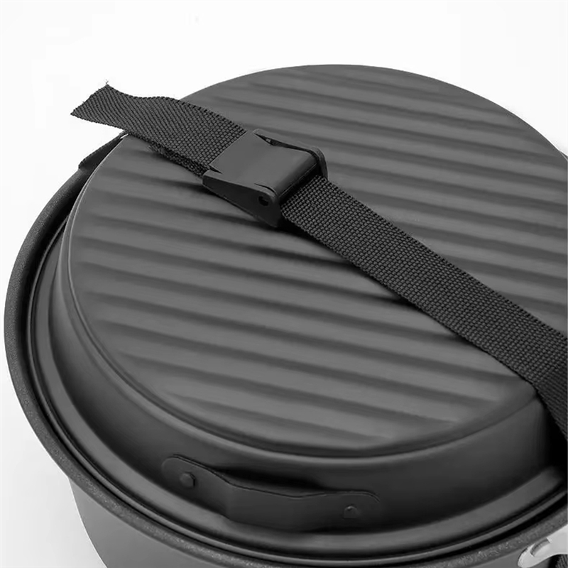 Camping Cooking Set Non Stick - ABJO-5-Piece Set Peralatan Masak Berkemah Anti