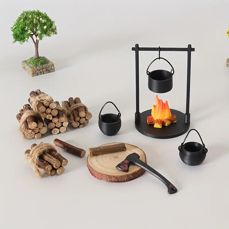 Camping Cooking Accessories - Kompor Mini Gantung untuk Rumah Boneka,