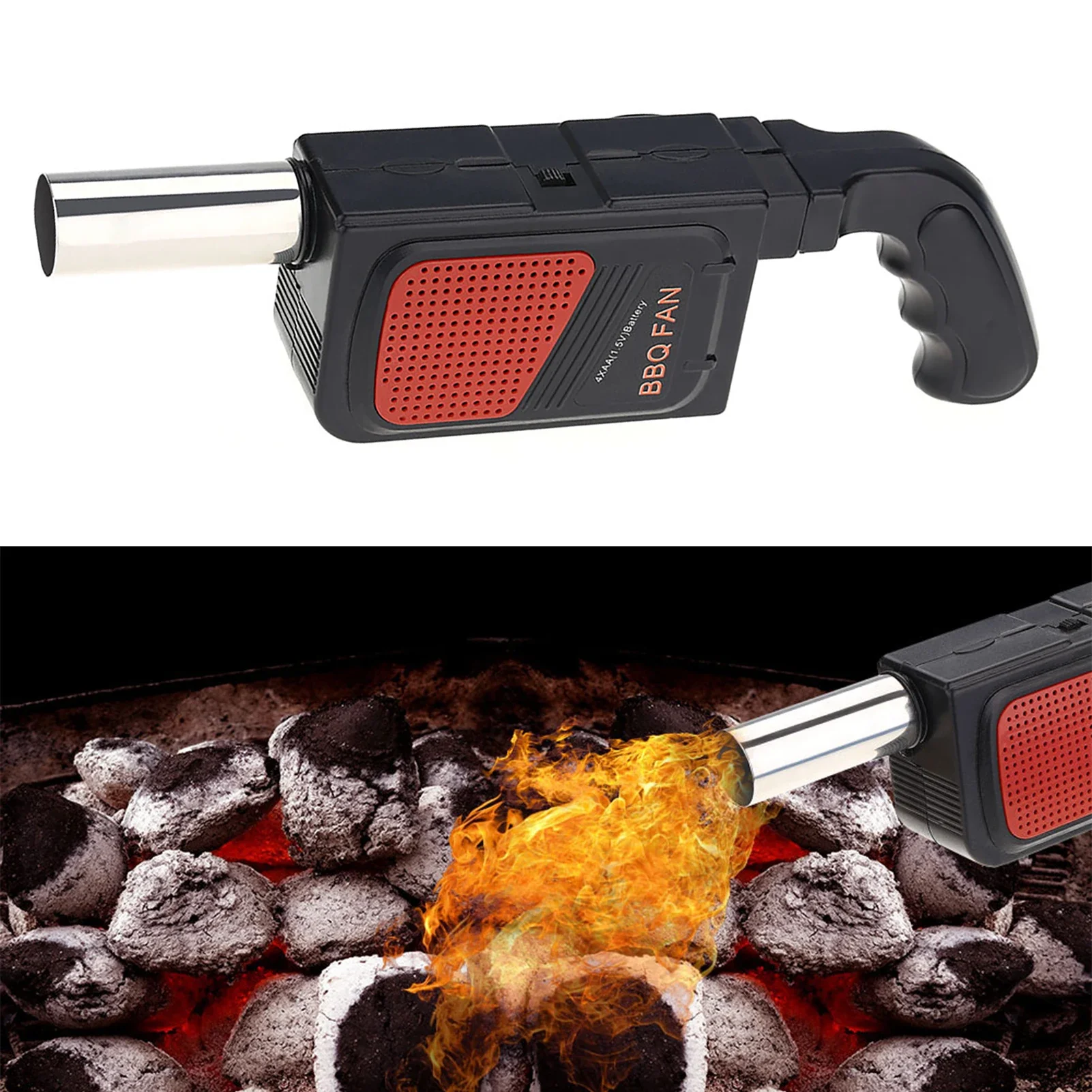 Camping Cooking Accessories - Kipas BBQ Elektrik Genggam Portabel untuk