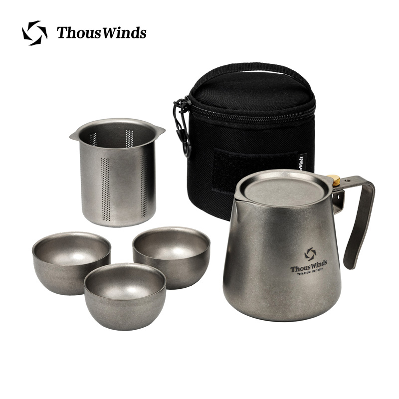 Camping Cooking Set Stainless Steel - Set Peralatan Makan Berkemah Luar Ruangan