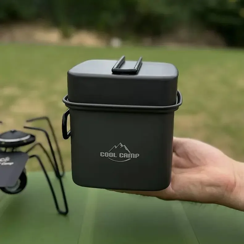 Set Peralatan Makan Lipat Port - Camping Cooking Box Set ulasan dan harga