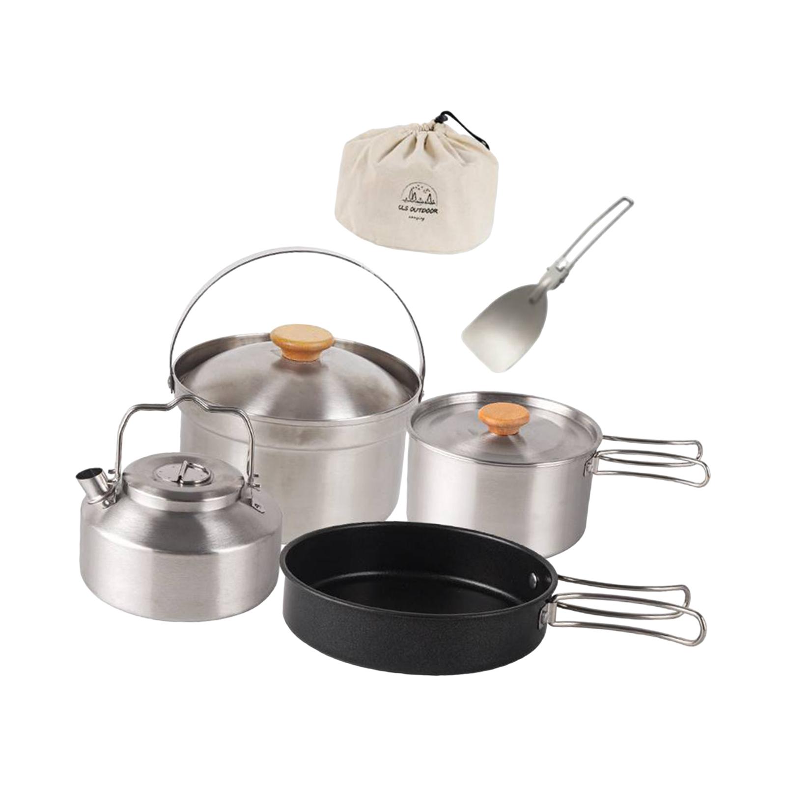 Peralatan Masak Berkemah Peral - Camping Cooking Set Non Stick ulasan dan harga