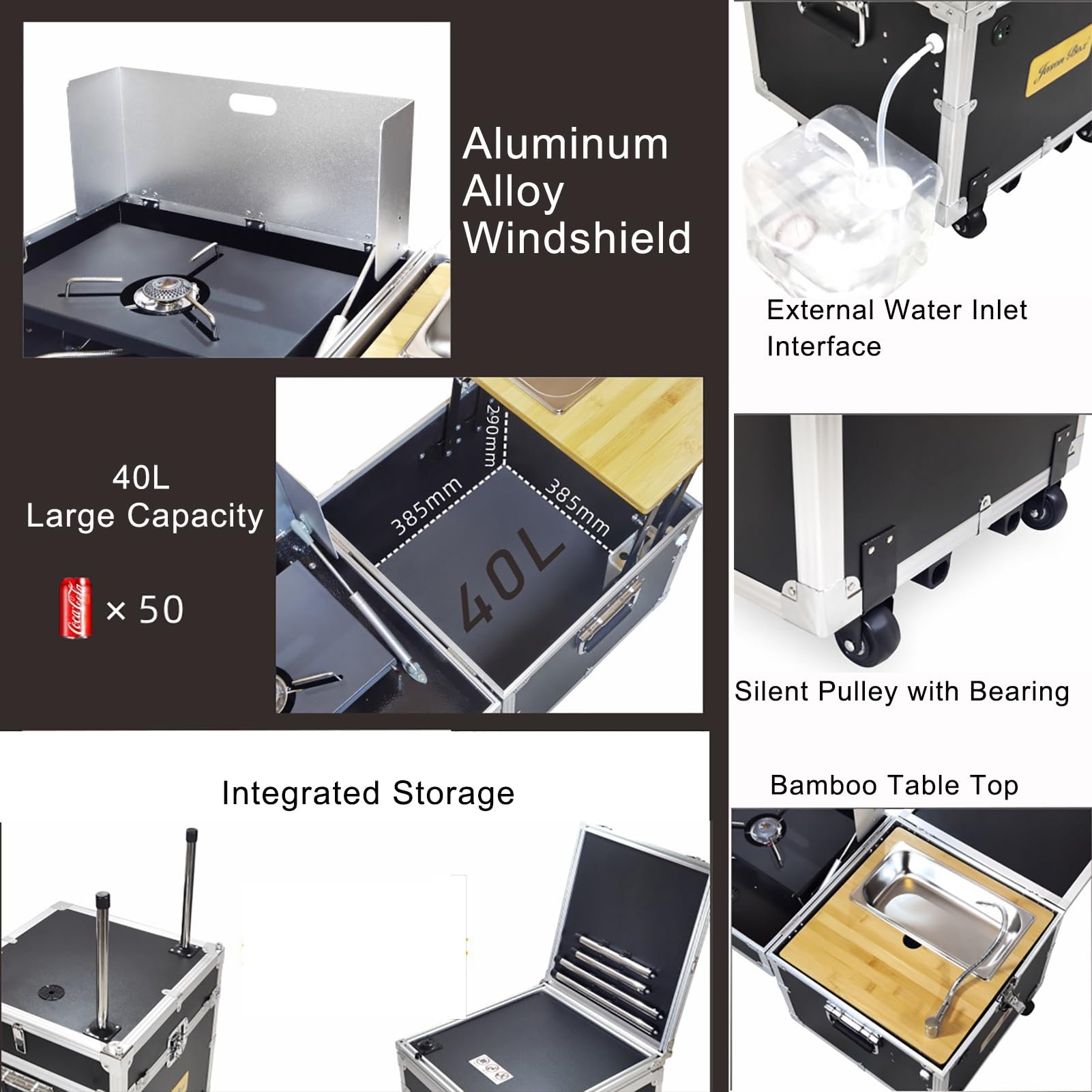 Set Peralatan Memasak untuk Be - Camping Cooking Box Set ulasan dan harga
