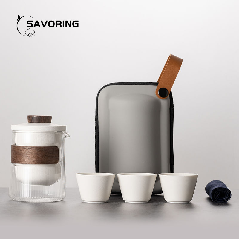 Set Teh Keramik Cina Sederhana - Camping Cooking Accessories ulasan dan harga