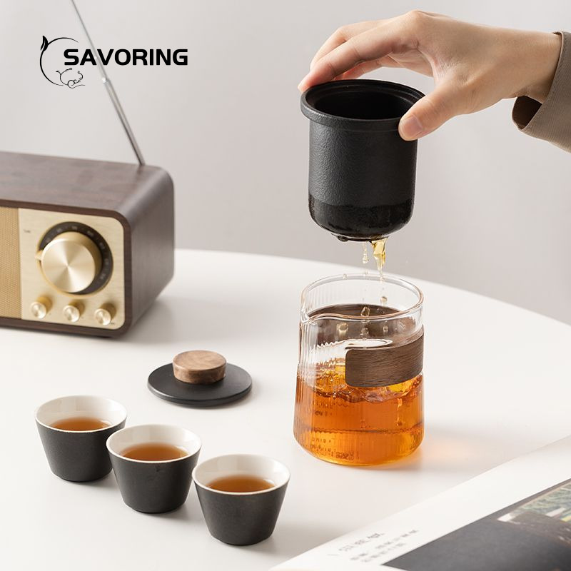 Set Teh Keramik Cina Sederhana - Camping Cooking Accessories ulasan dan harga