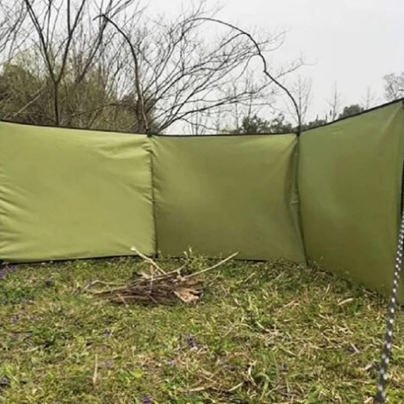Penghalang Angin Kompor Campin - Camping Cooking Awning ulasan dan harga