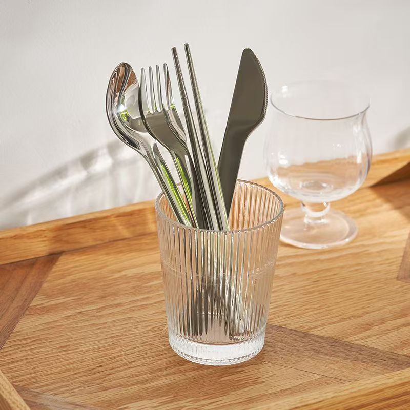 Set Peralatan Makan Portabel d - Camping Cooking Set Stainless Steel ulasan dan harga