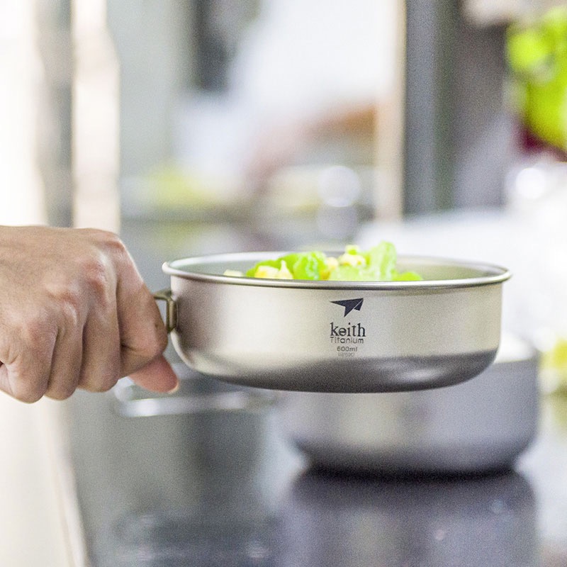Keith Camping Titanium Bowls 3 - Mess Kit Titanium ulasan dan harga