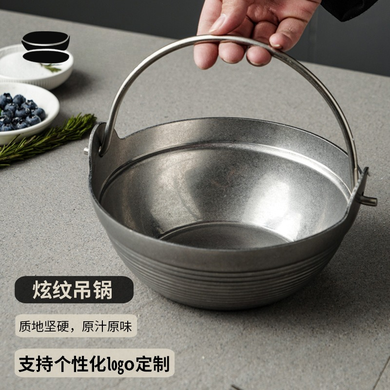 Panci masak kecil tiga lapis b - Camping Hanging Cooking Pot ulasan dan harga
