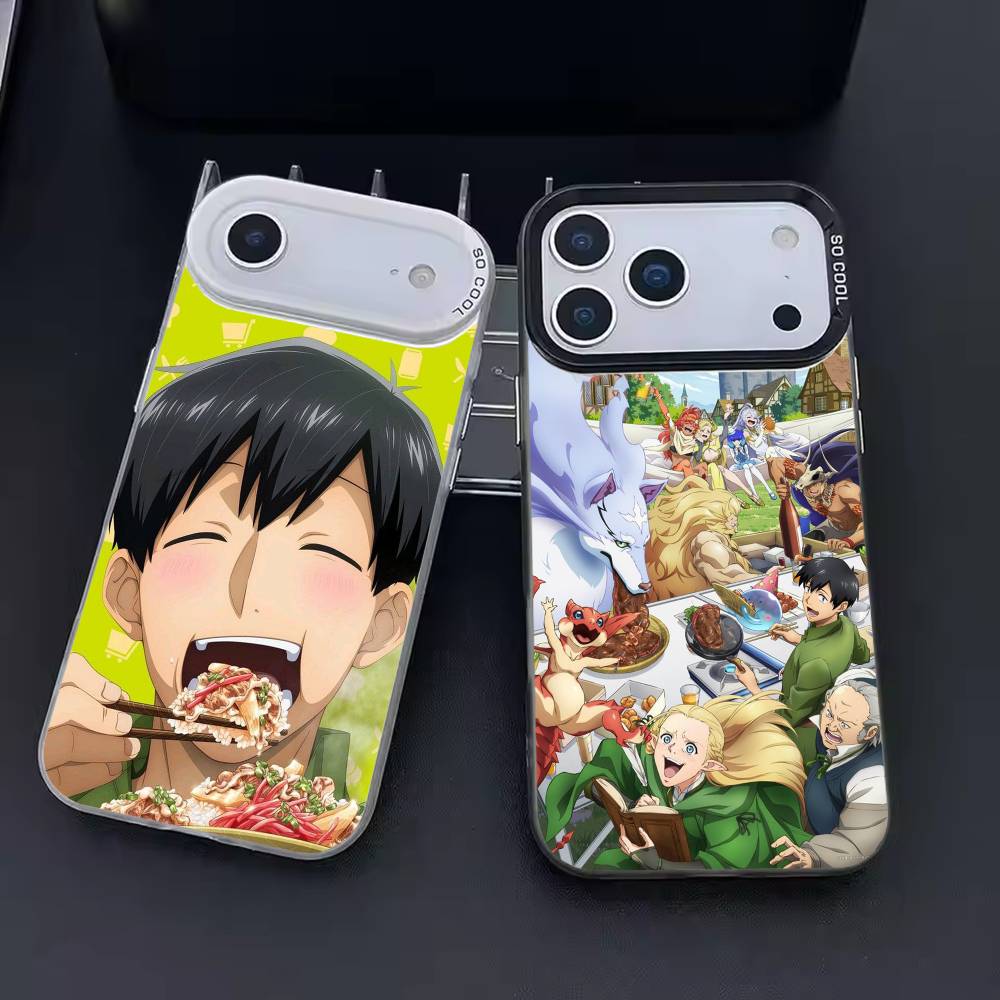 Casing HP Warna Silver Bertema - Campfire Cooking In Another World With My Absurd Skill ulasan dan harga