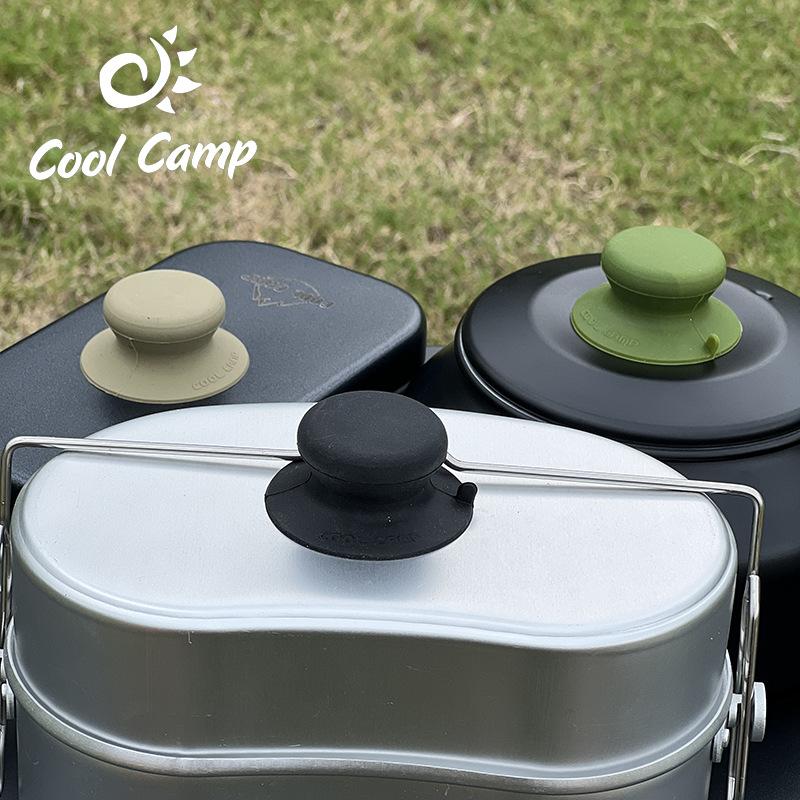 1 Buah Kenop Tutup Panci Silik - Camping Cooking Pot With Lid ulasan dan harga