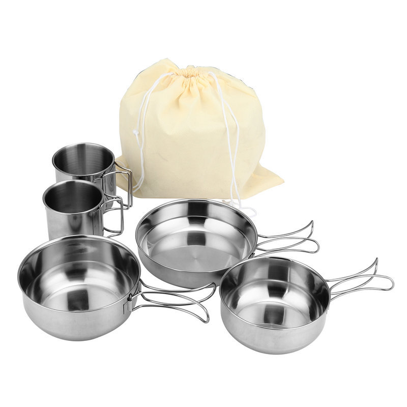Set Peralatan Masak Lipat 5-in - Camping Cooking Box Set ulasan dan harga