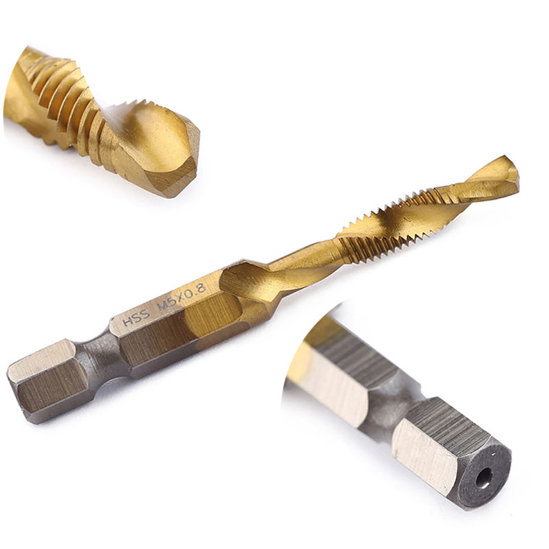 Hex Shank HSS mata bor metrik  - Mess Kit Titanium ulasan dan harga