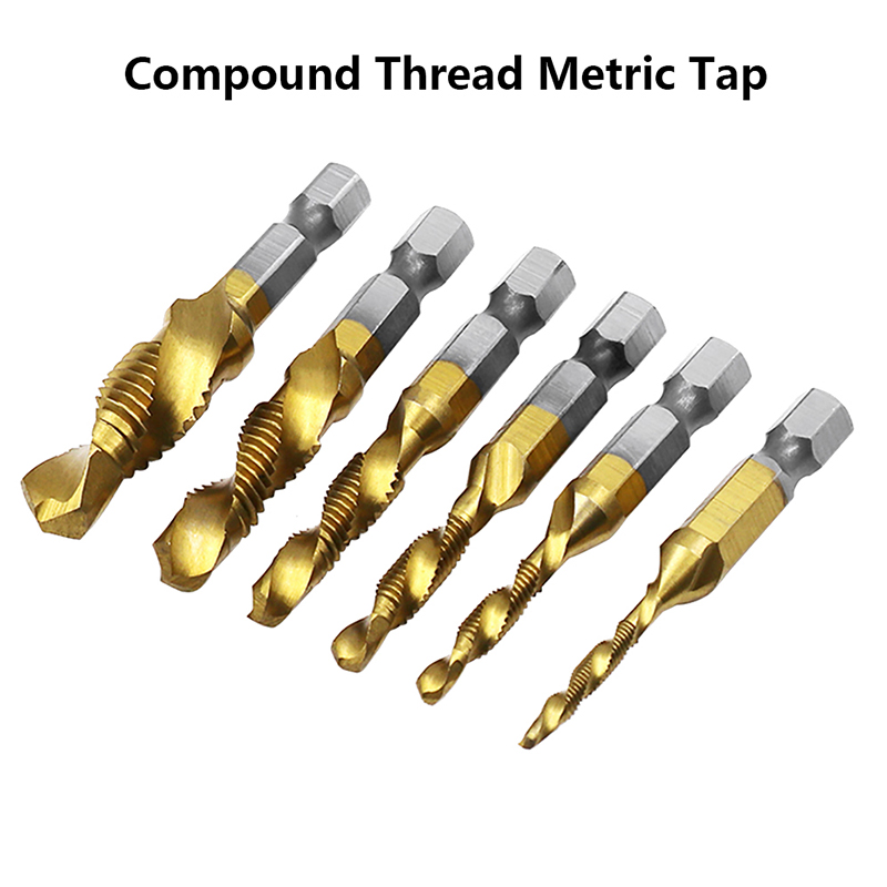 Hex Shank HSS mata bor metrik  - Mess Kit Titanium ulasan dan harga