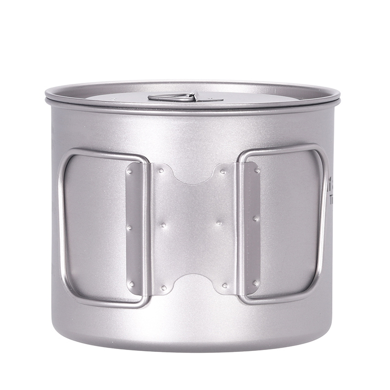 Tiartisan Titanium 1,1L Panci  - Camping Cooking Pot With Lid ulasan dan harga