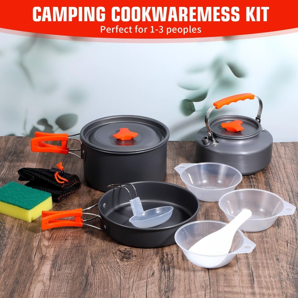Peralatan Masak Camping dari P - Camping Cooking Set Non Stick ulasan dan harga