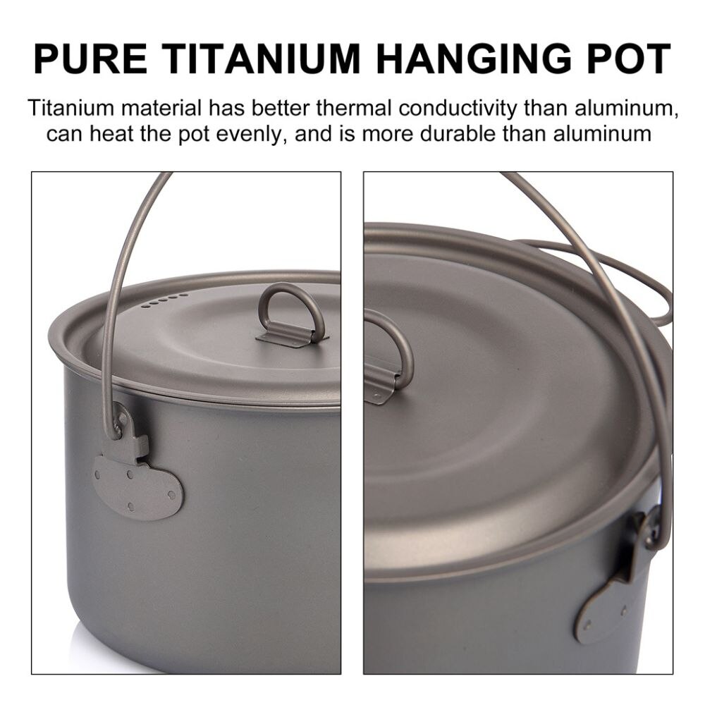Layar Lebar peralatan makan be - Mess Kit Titanium ulasan dan harga