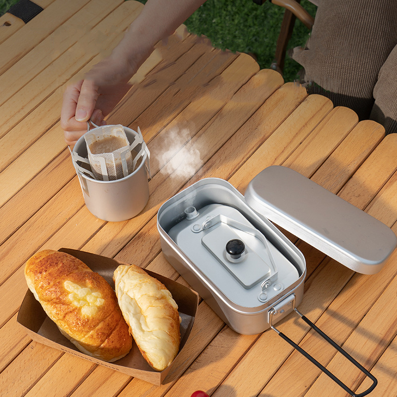 Ketel dapur ultra ringan porta - Mess Kit Titanium ulasan dan harga