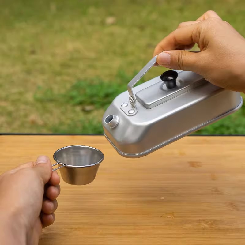 Ketel dapur ultra ringan porta - Mess Kit Titanium ulasan dan harga