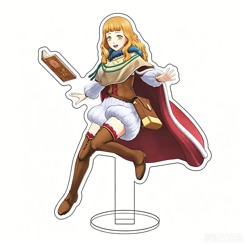 16CM Anime Acrylic Stand Black - Campfire Cooking In Another World With My Absurd Skill ulasan dan harga