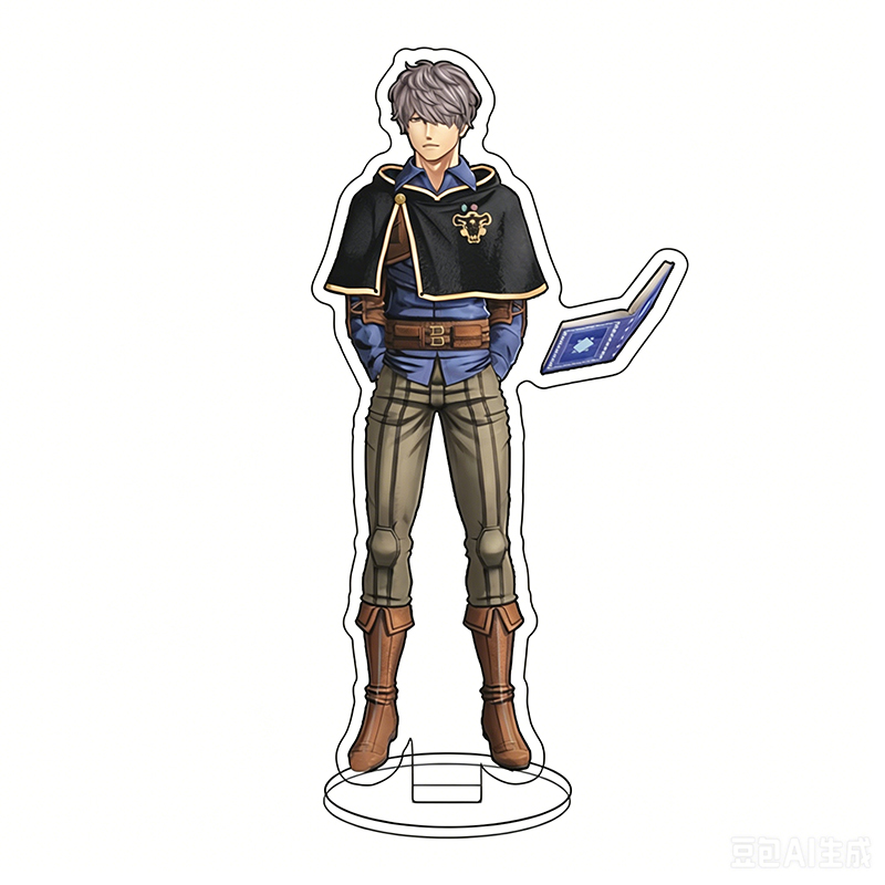 16CM Anime Acrylic Stand Black - Campfire Cooking In Another World With My Absurd Skill ulasan dan harga