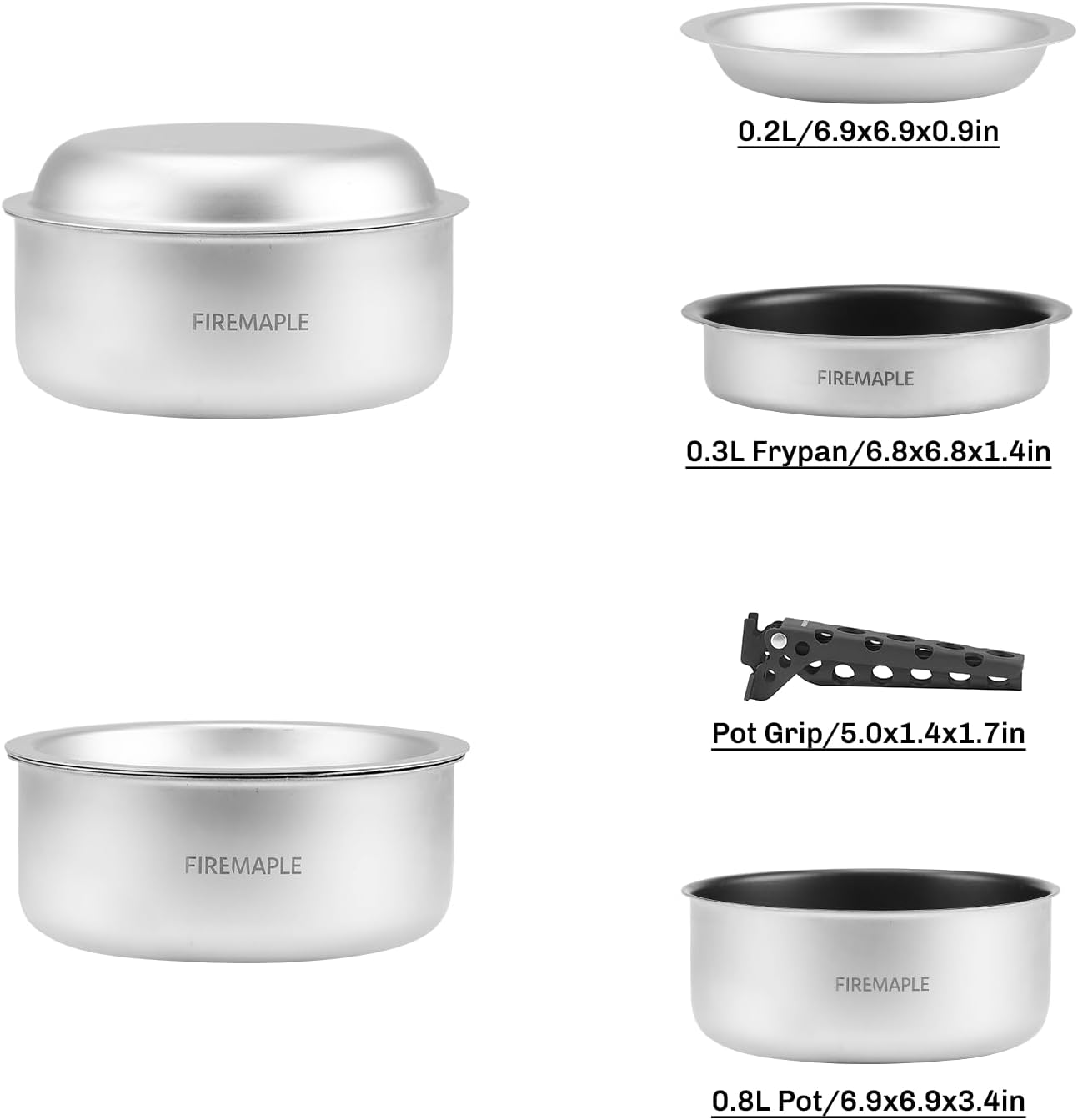 Fire-Maple panci penggorengan  - Mess Kit Titanium ulasan dan harga