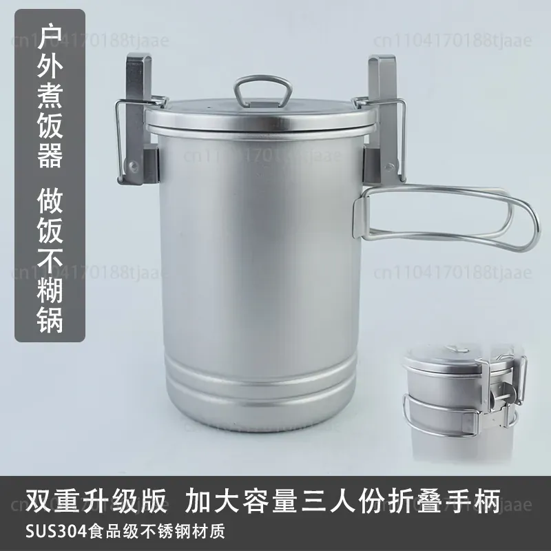 Panci Masak Nasi Camping yang  - Camping Hanging Cooking Pot ulasan dan harga