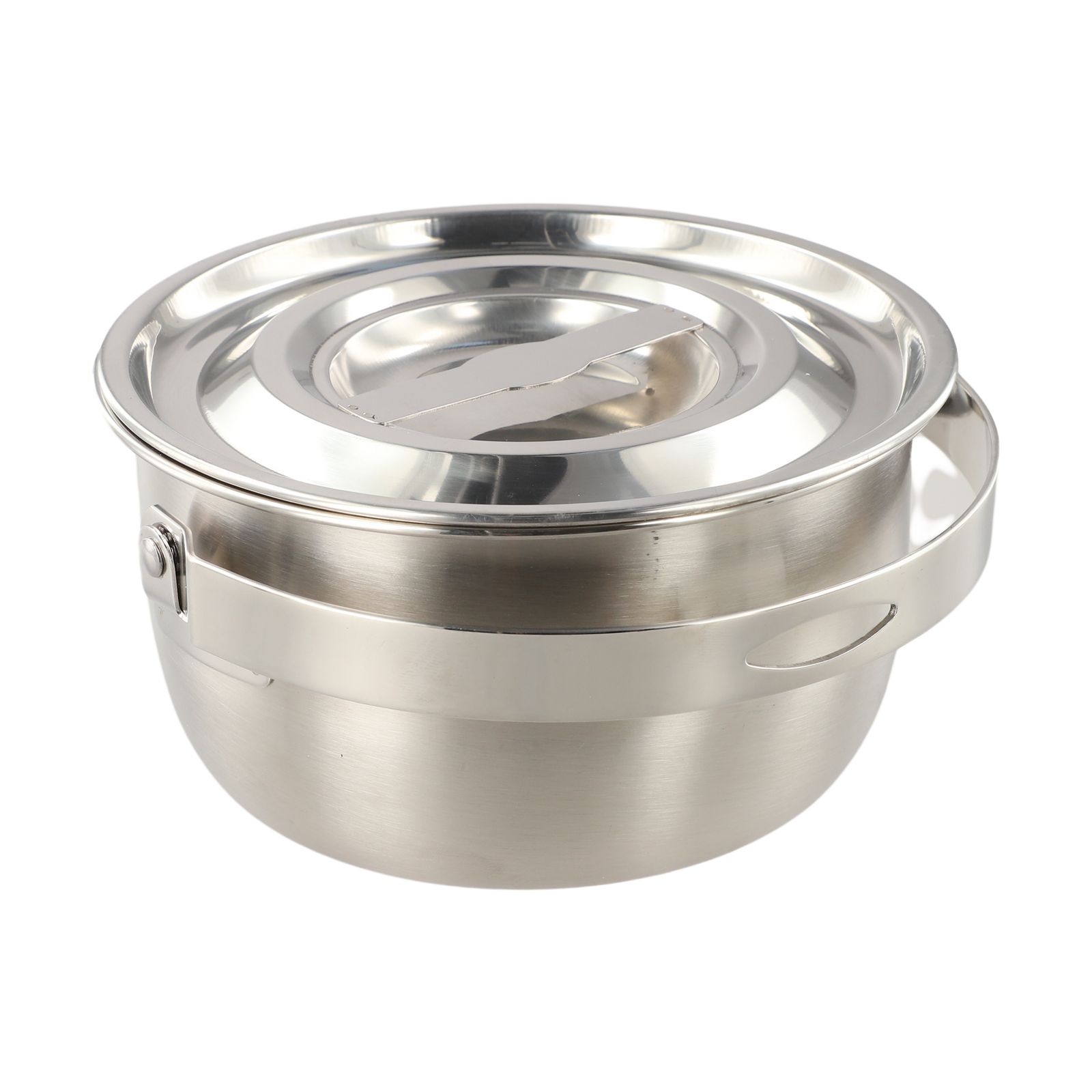Panci Camping Stainless Steel  - Camping Cooking Pot With Lid ulasan dan harga