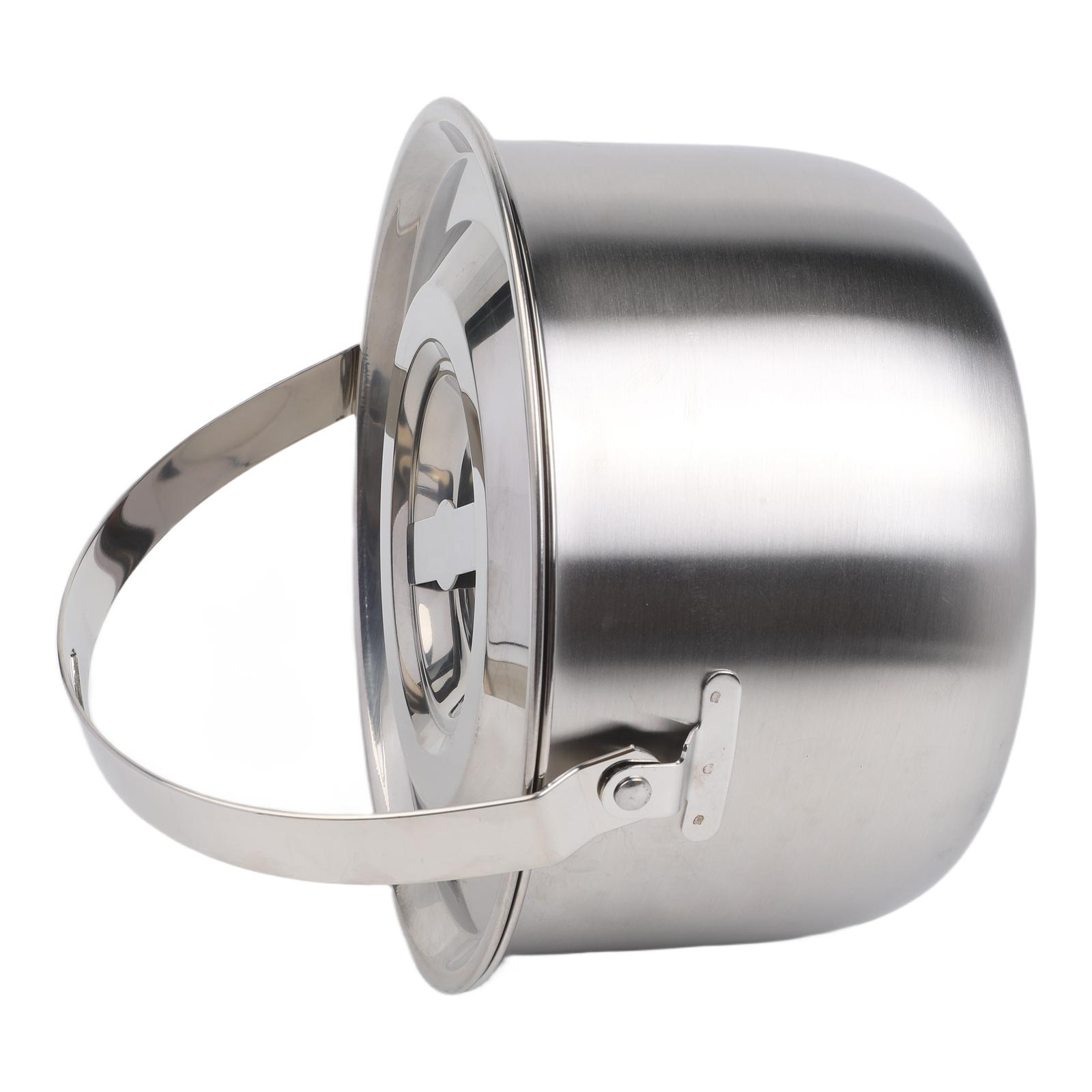 Panci Camping Stainless Steel  - Camping Cooking Pot With Lid ulasan dan harga