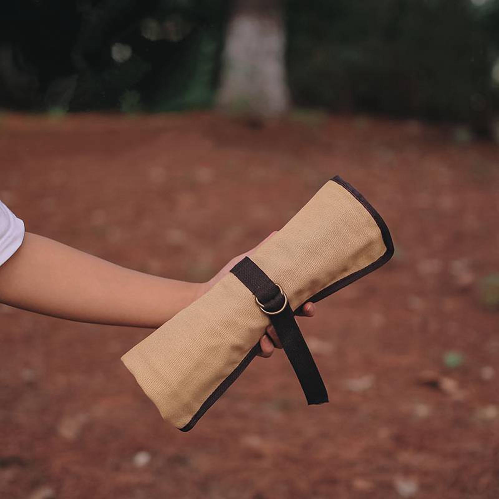 Tas Gulung Peralatan Makan Por - Camping Cooking Utensil Bag ulasan dan harga