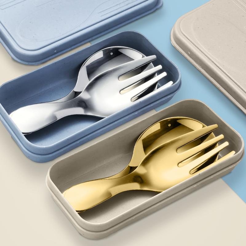 Set Peralatan Makan Baja Tahan - Camping Cooking Set Stainless Steel ulasan dan harga
