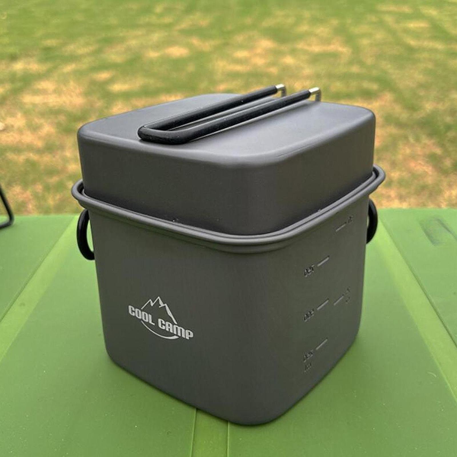 Set Peralatan Masak Camping, W - Camping Cooking Set Non Stick ulasan dan harga