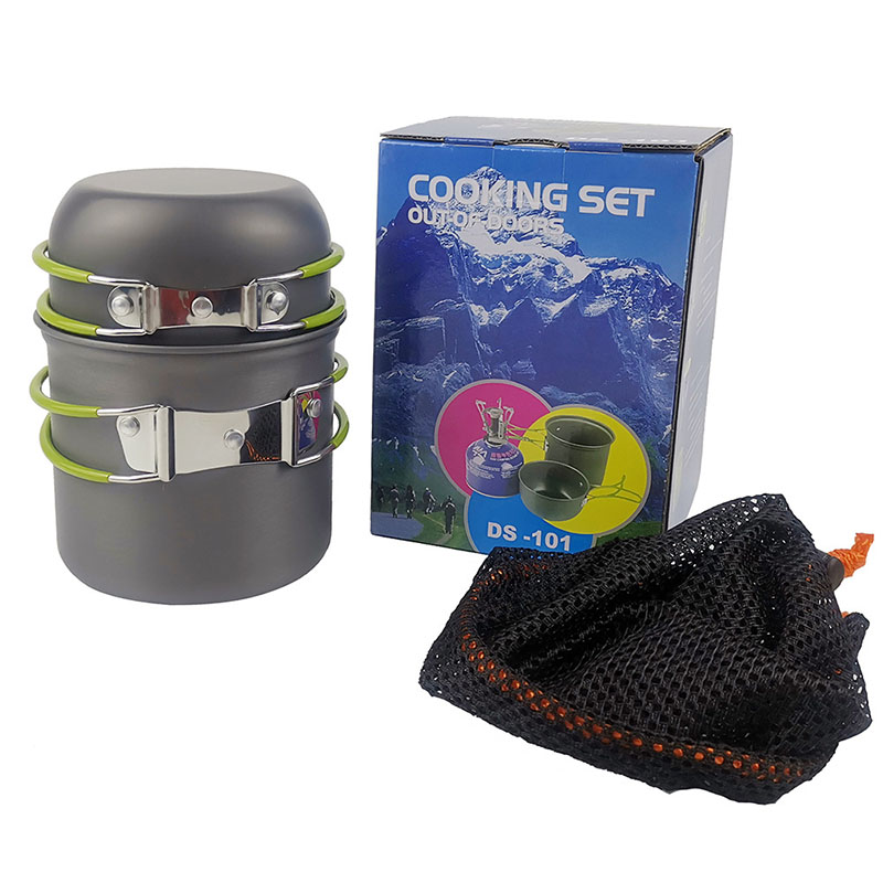 Peralatan Memasak untuk Berkem - Camping Cooking Box Set ulasan dan harga