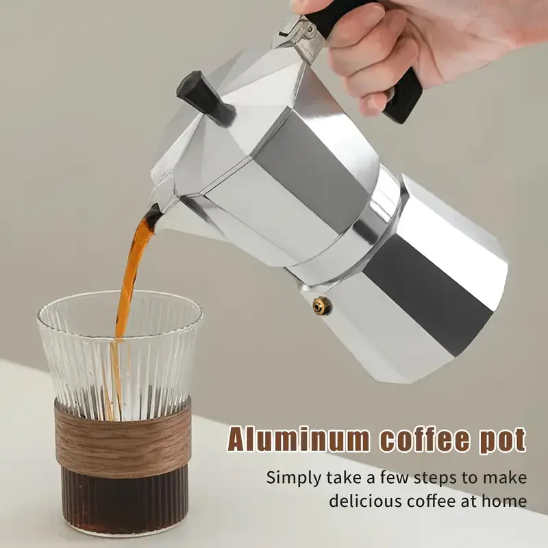 Moka Pot Aluminium Klasik 50-3 - Camping Cooking Accessories ulasan dan harga