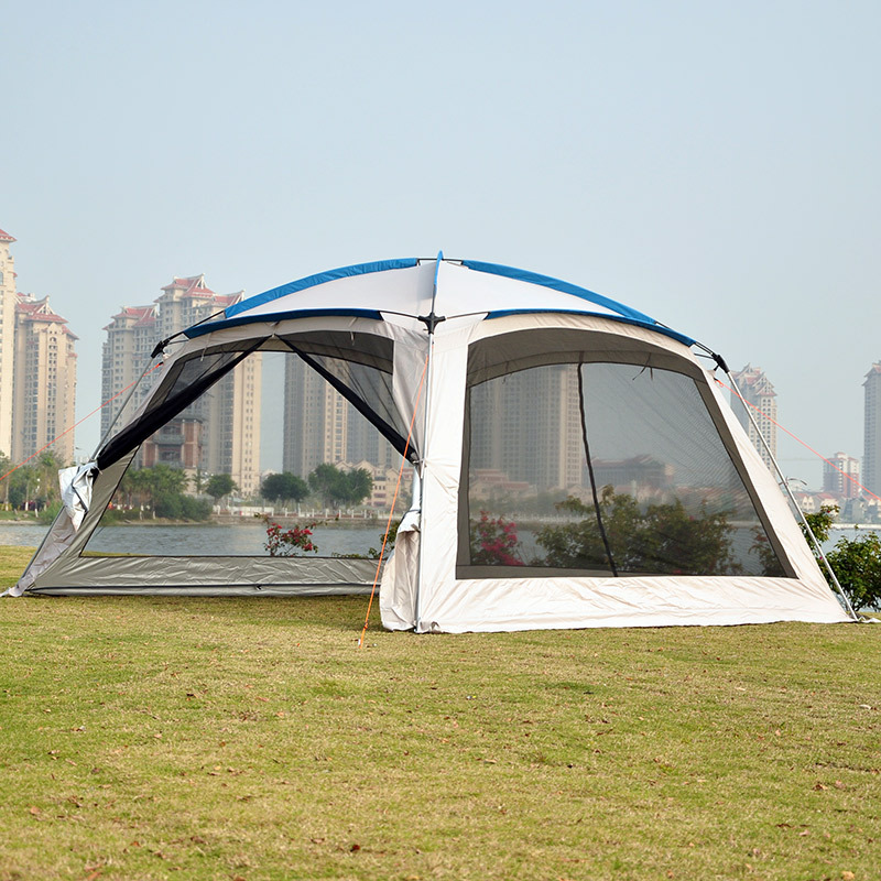 Tenda Kanopi Oxford Anti Hujan - Camping Cooking Awning ulasan dan harga