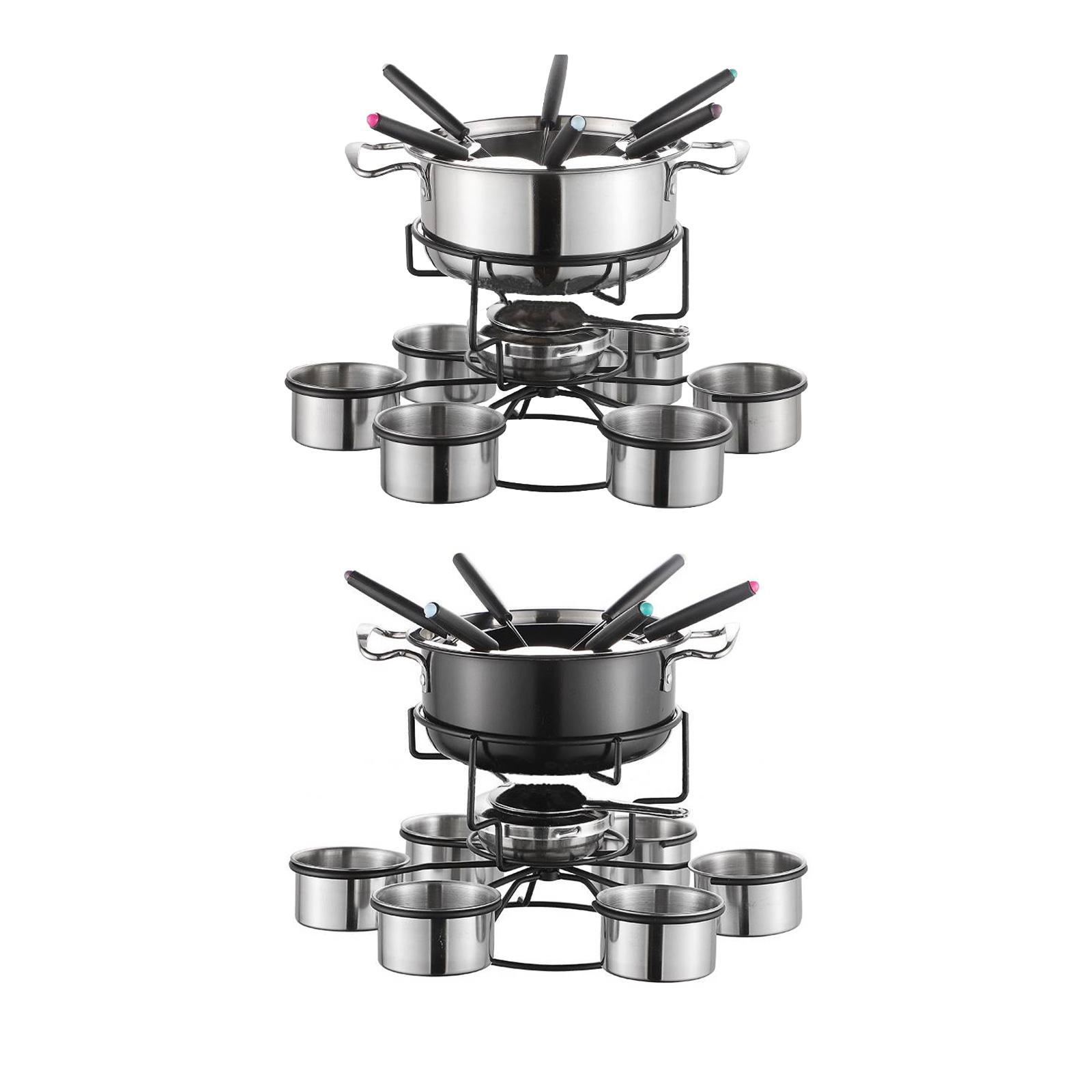 Set Panci Fondue Kompor Masak  - Camping Cooking Set Stainless Steel ulasan dan harga