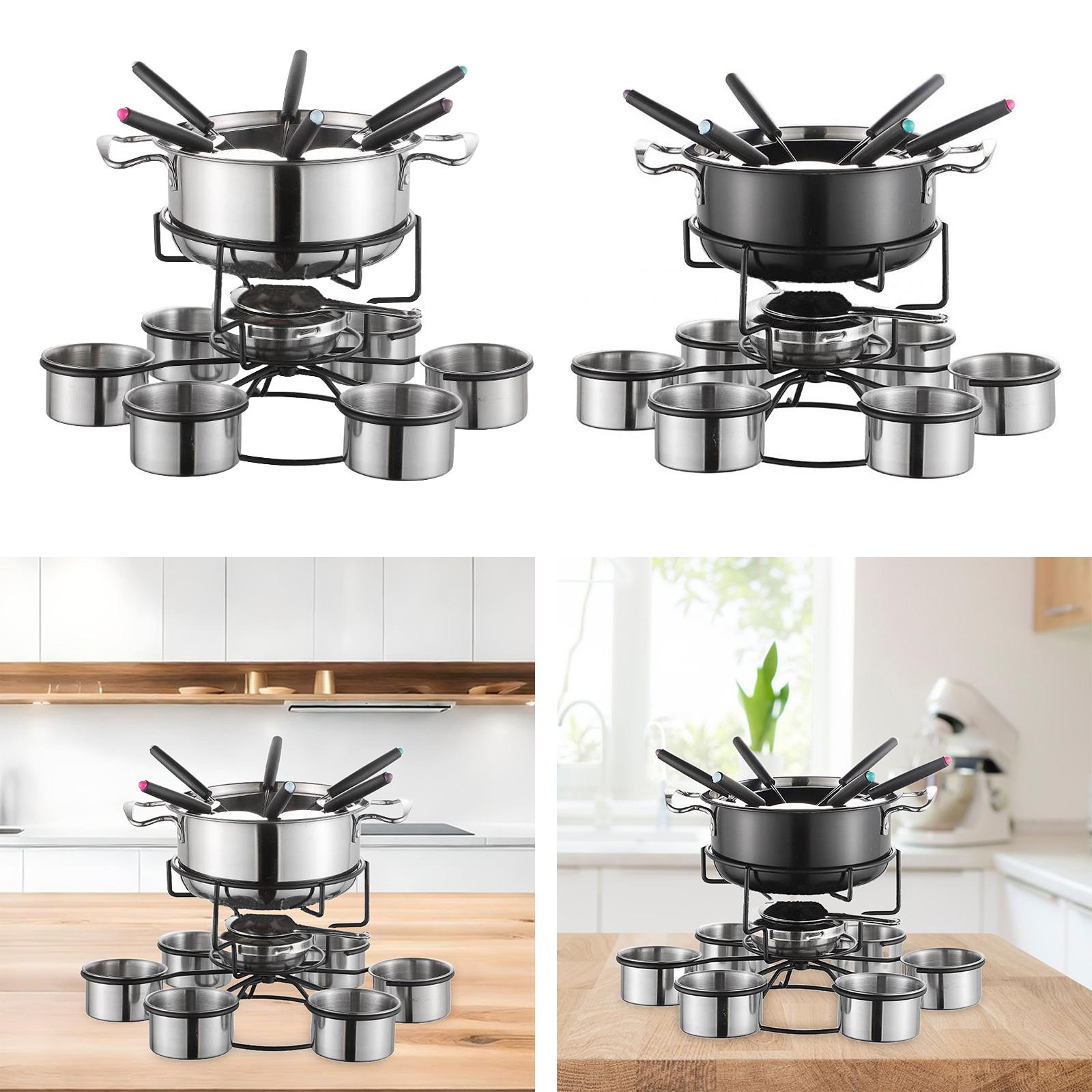 Set Panci Fondue Kompor Masak  - Camping Cooking Set Stainless Steel ulasan dan harga