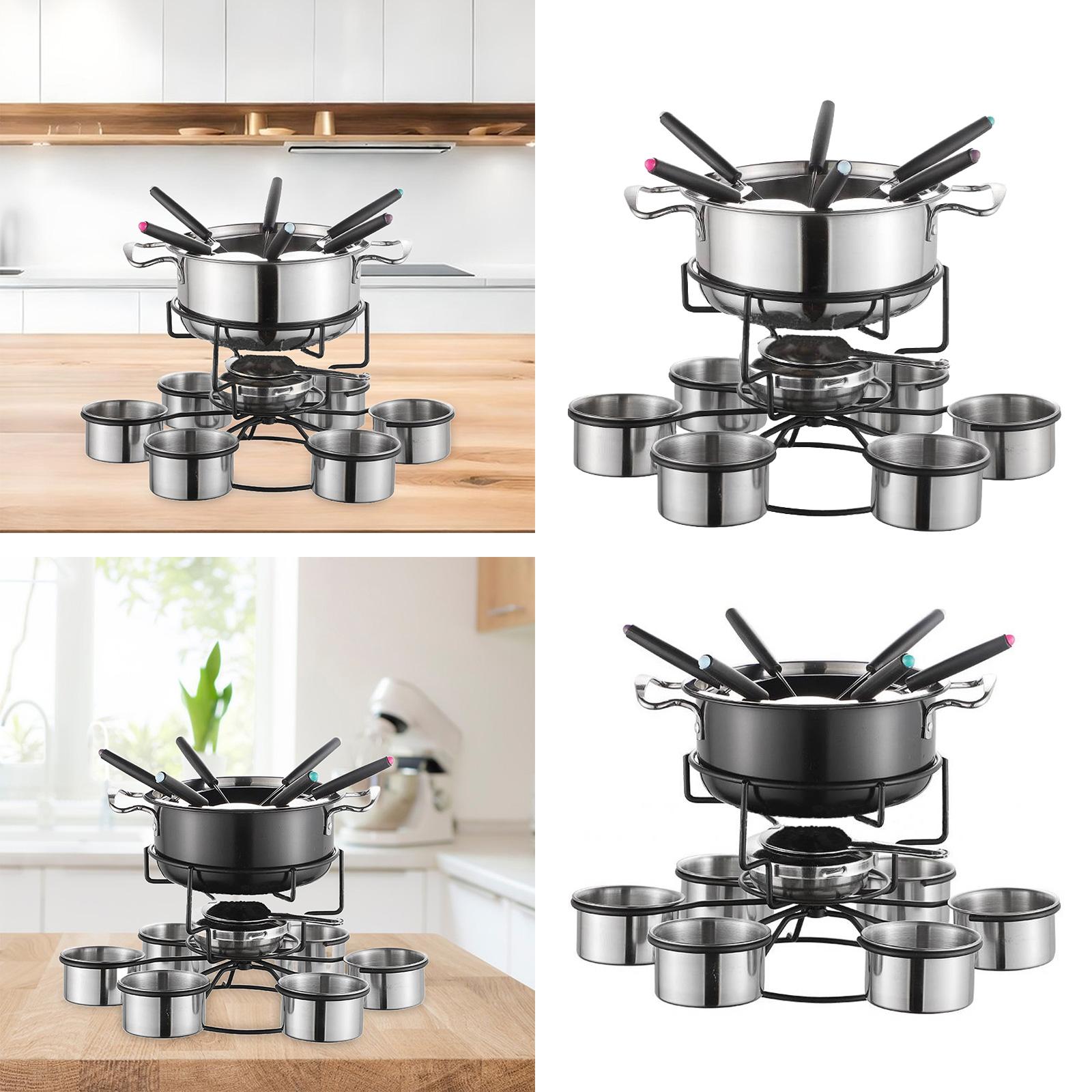 Set Panci Fondue Kompor Masak  - Camping Cooking Set Stainless Steel ulasan dan harga