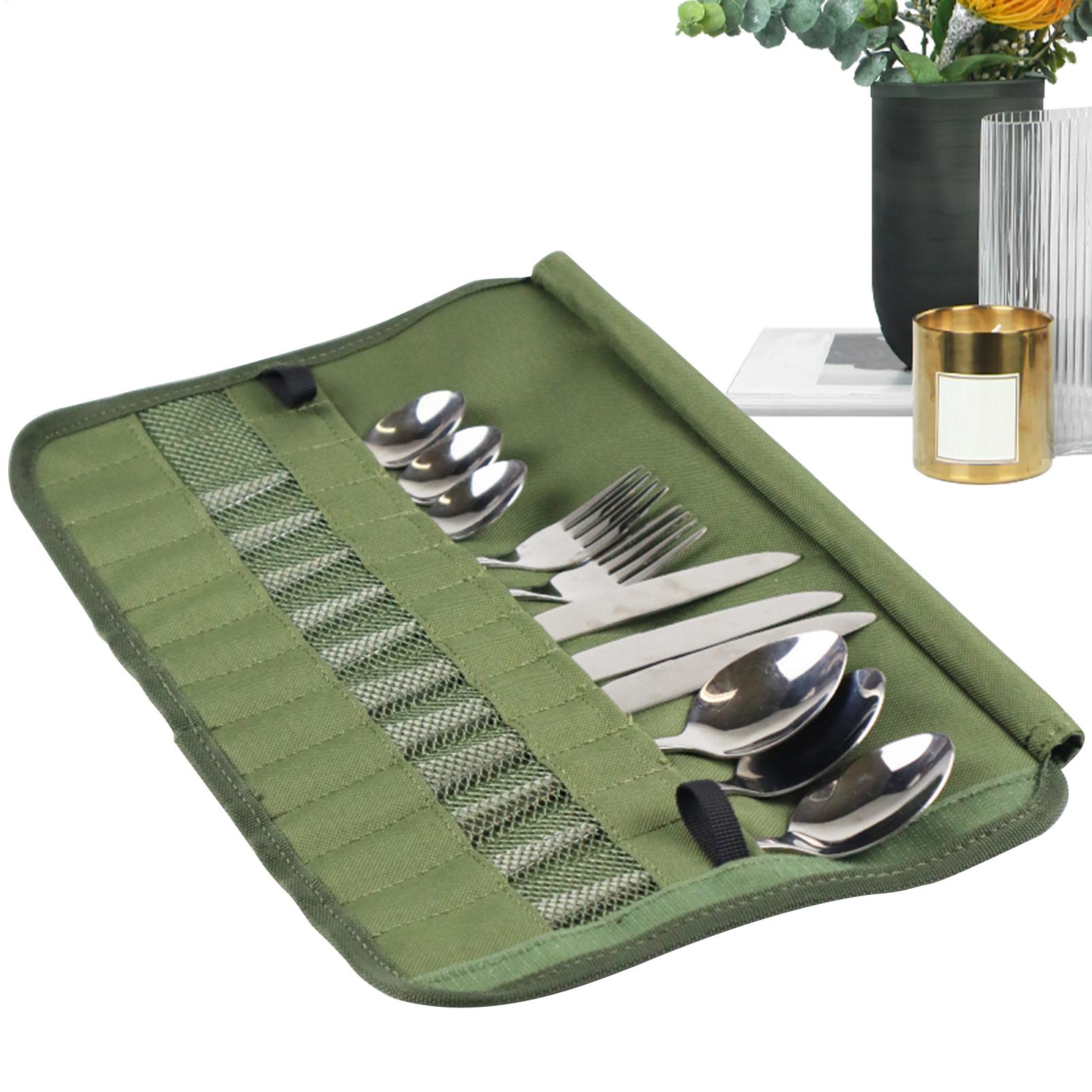 Tas Gulung Peralatan Makan Ber - Camping Cooking Utensil Bag ulasan dan harga