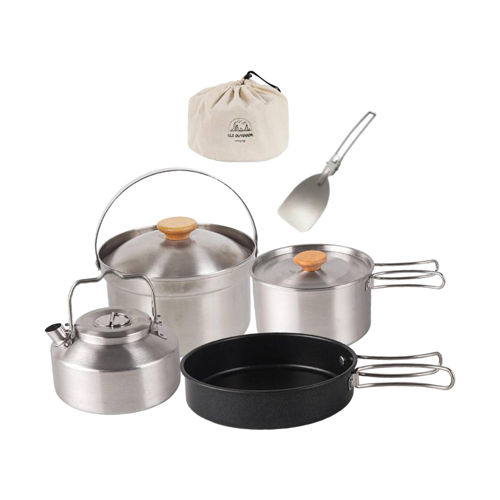 Peralatan Masak Camping Set Ma - Camping Cooking Set Non Stick ulasan dan harga
