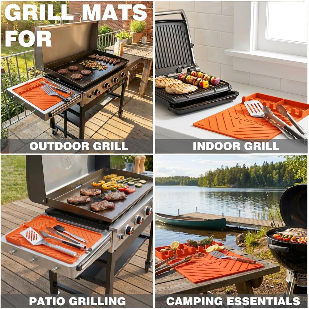 Alas Panggangan Silikon atau A - Camping Cooking Accessories ulasan dan harga