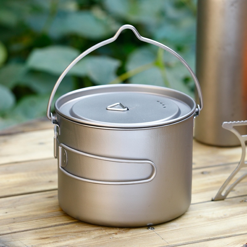 Panci Sup Gantung Luar Ruangan - Camping Hanging Cooking Pot ulasan dan harga