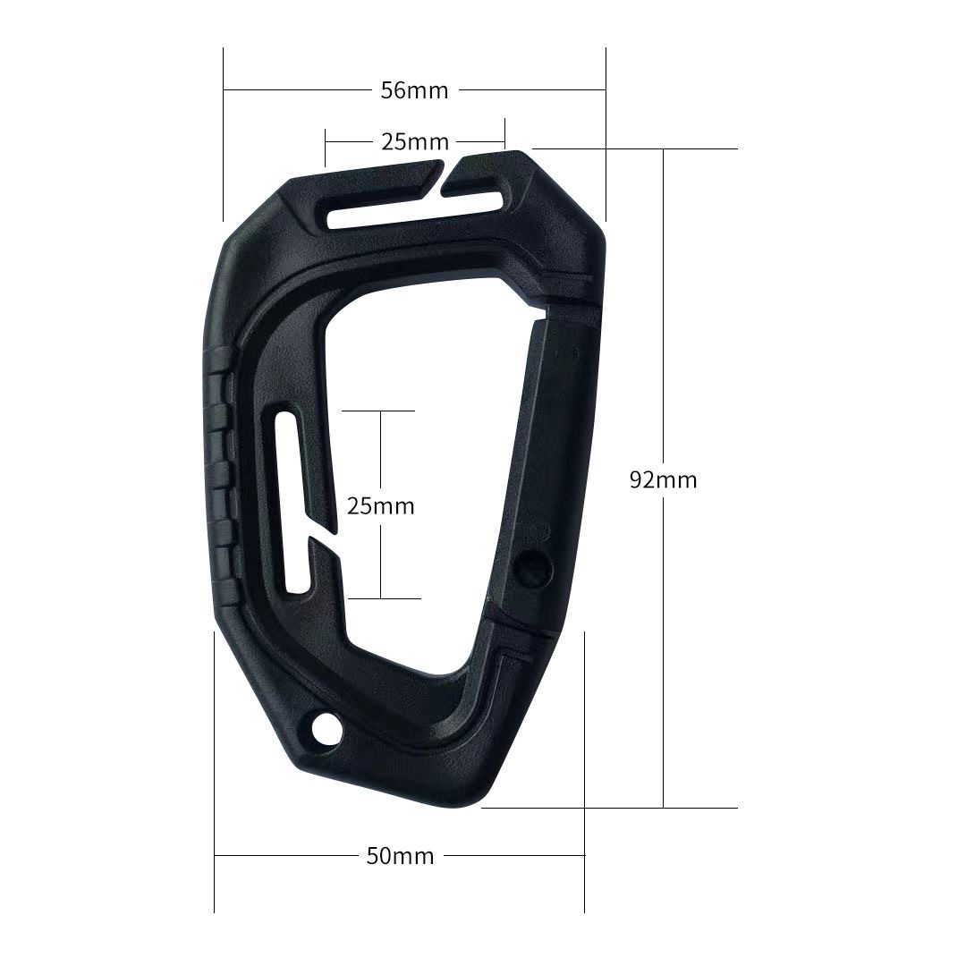 5 buah carabiner taktis plasti - Camping Cooking Accessories ulasan dan harga