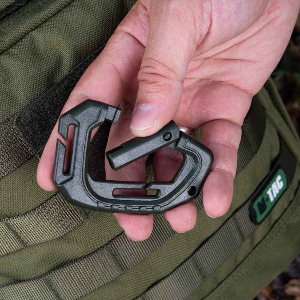 5 buah carabiner taktis plasti - Camping Cooking Accessories ulasan dan harga